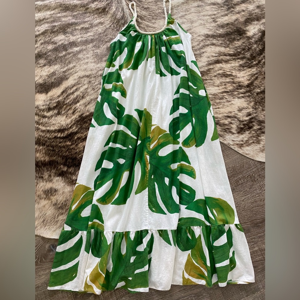 New FARM Rio Monstera Maxi Dress - Picture 9 of 15